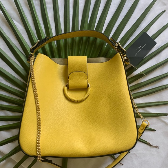 Zara yellow purse Clearance